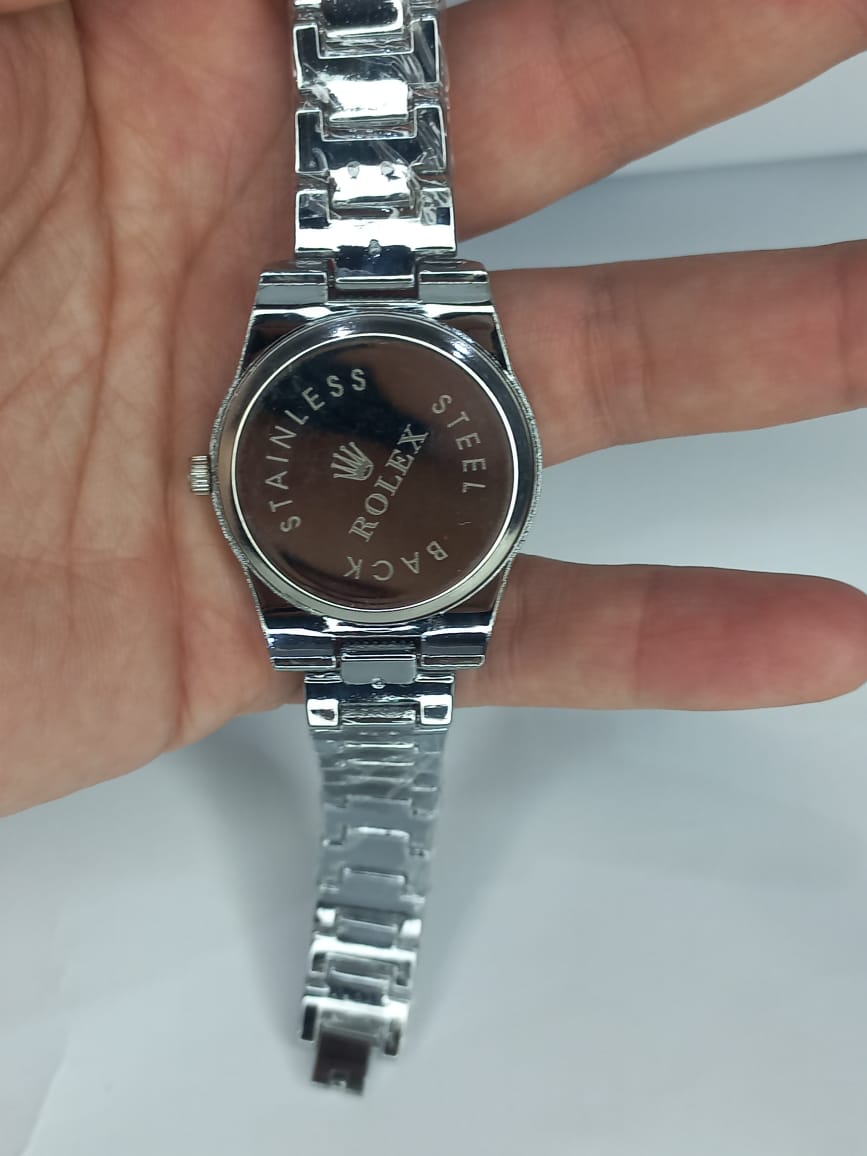 Women's Two Tone Silver/ Black Watch