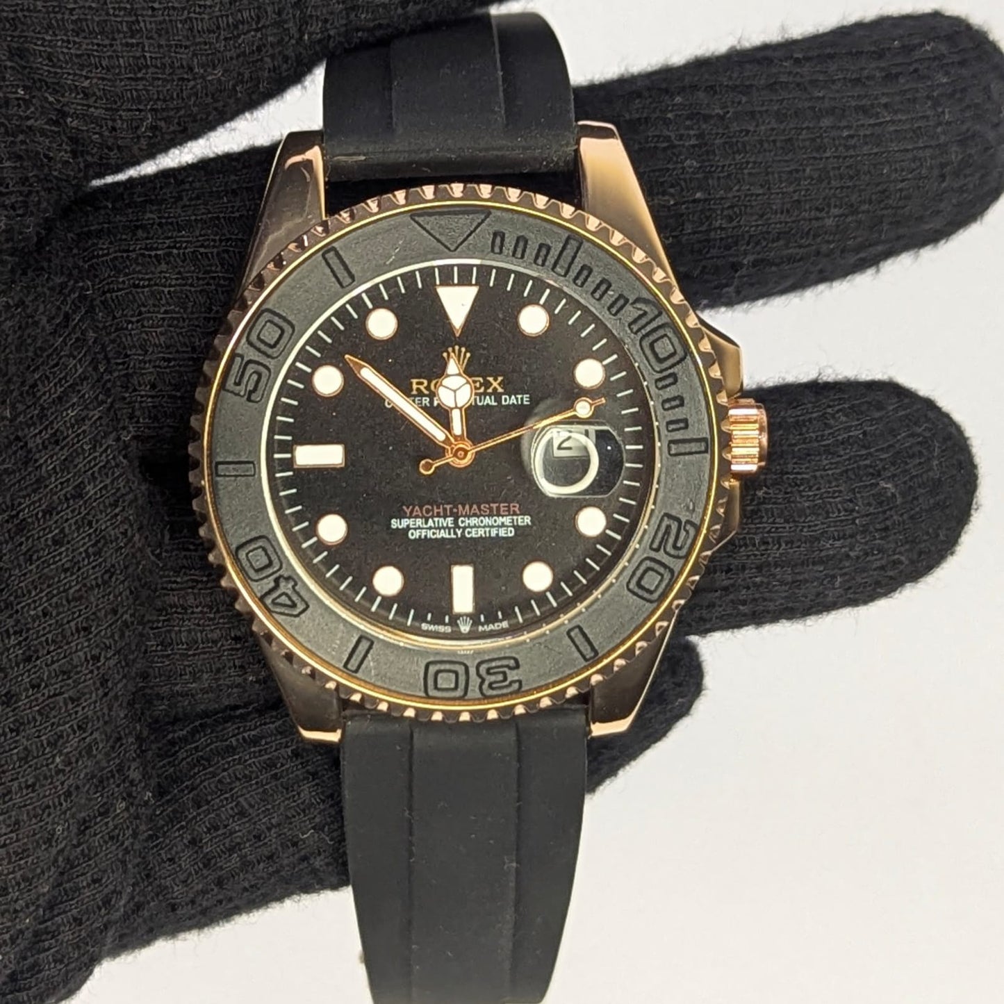 Yacht-Master Two Tone Golden Black